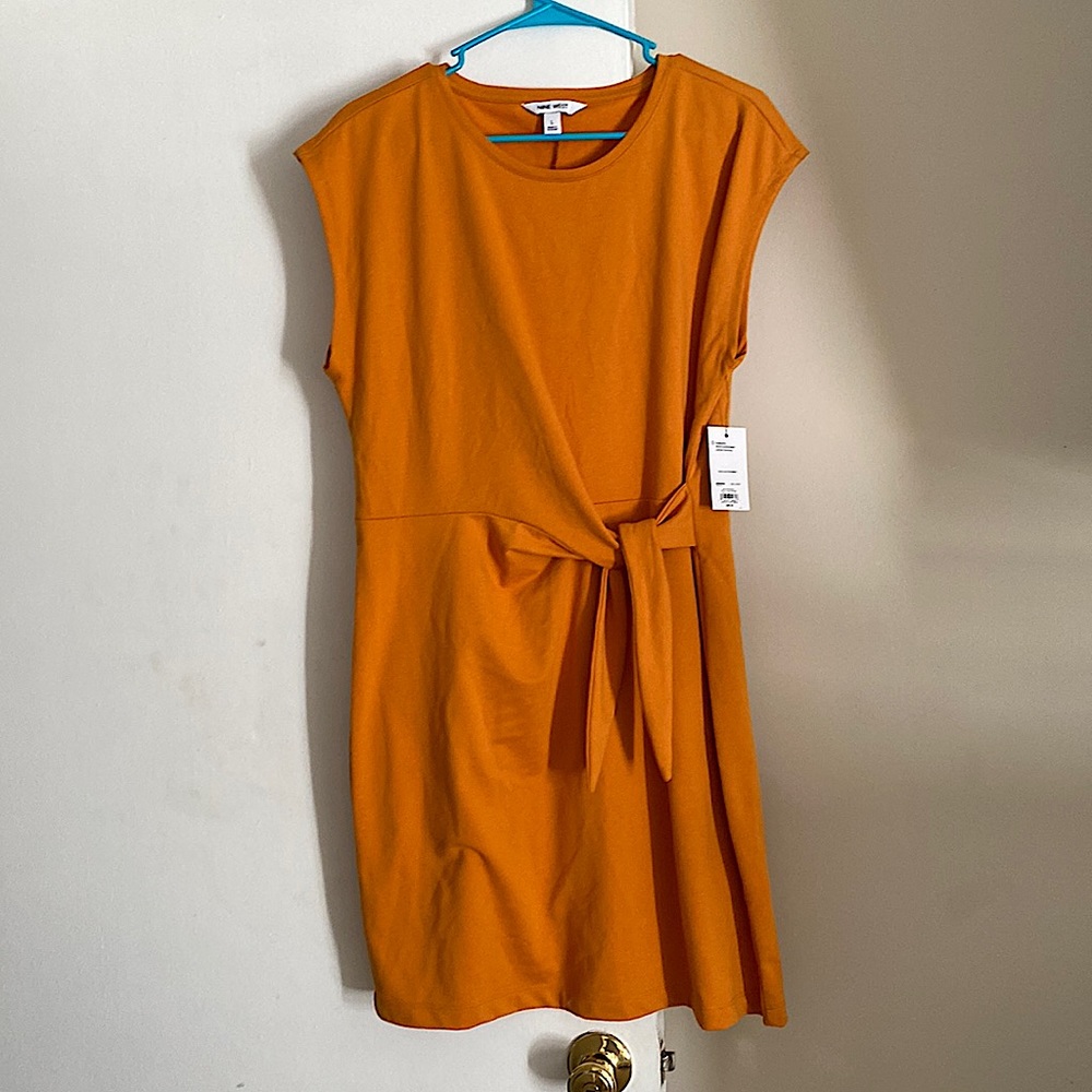 Mustard Nine West dress mark down!